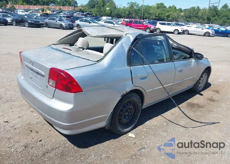 2005 Honda Civic Lx из США, поврежденный, VIN 2HGES165X5H626071